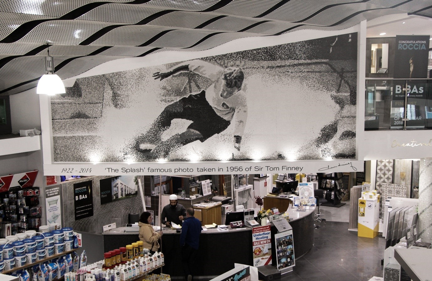 ROCCIA’s Sir Tom Finney ‘The Splash’ Mosaic – A Closer Look