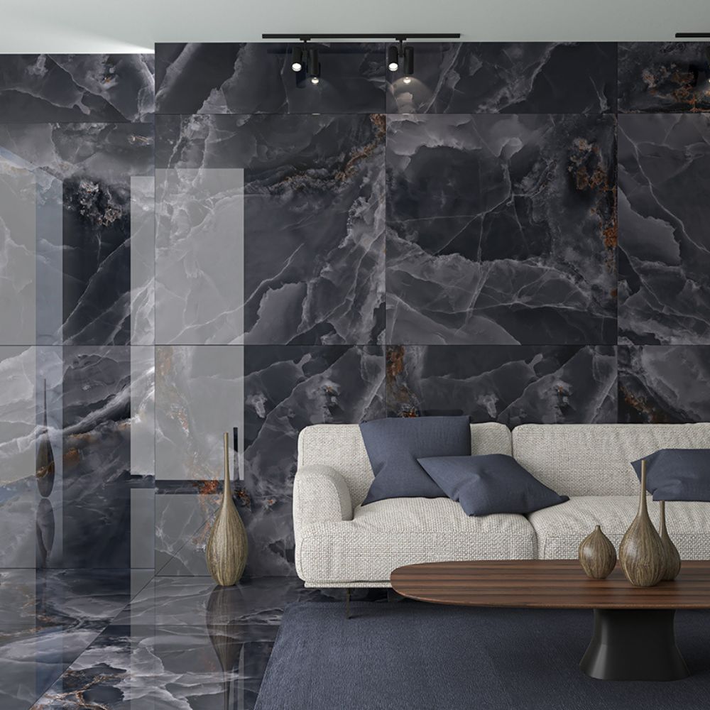 Aurora Midnight Porcelain Tile 60 x 120cm