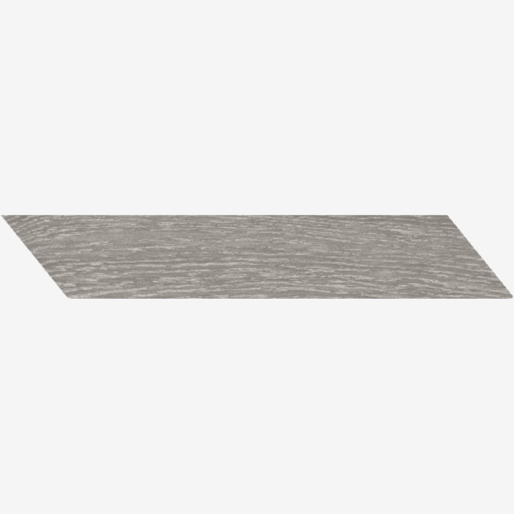 Avana Chevron Grey 8x40cm Swatch 1