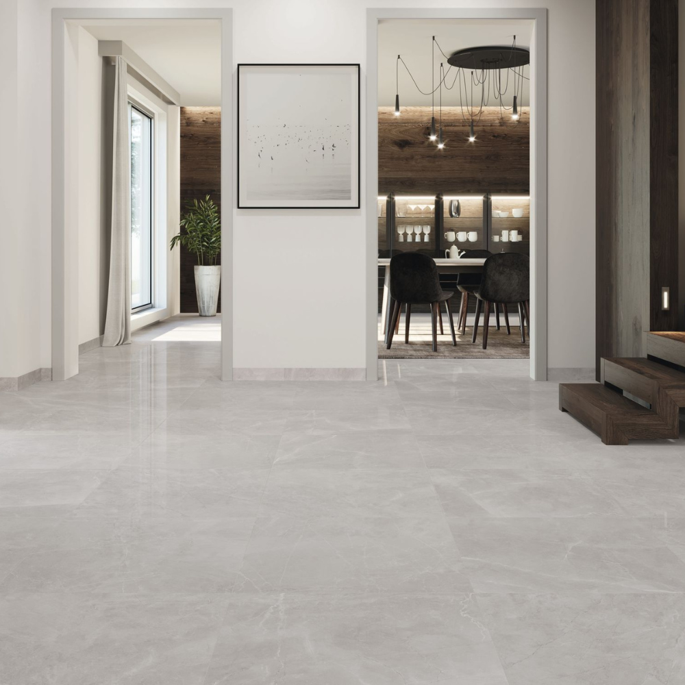 Bakuna Silver Polished 60x120cm Hallway