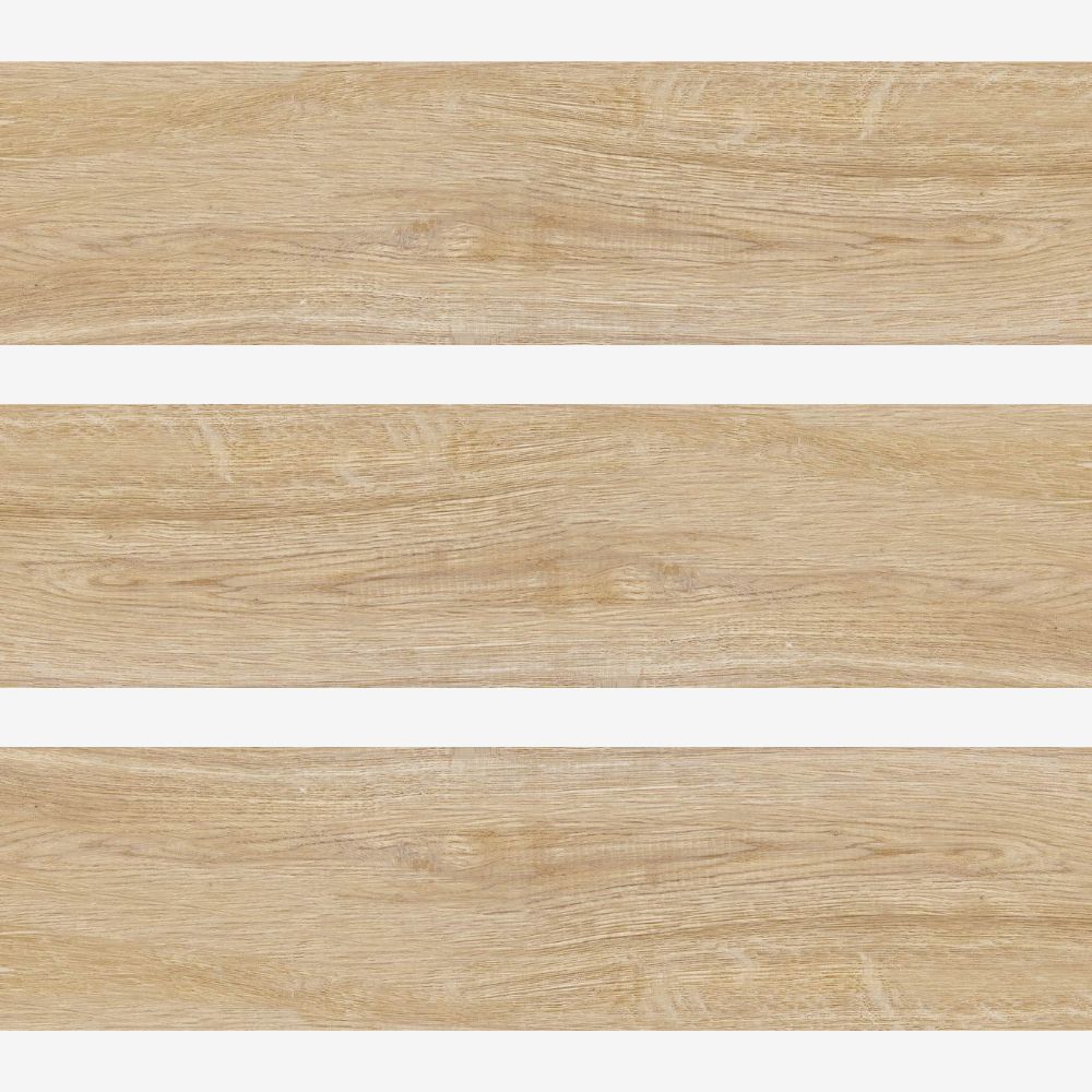 Balmore Beige Wood Effect Tile Swatch