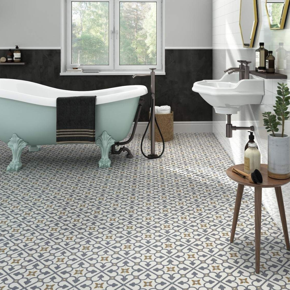 Albourne Blue Tiles