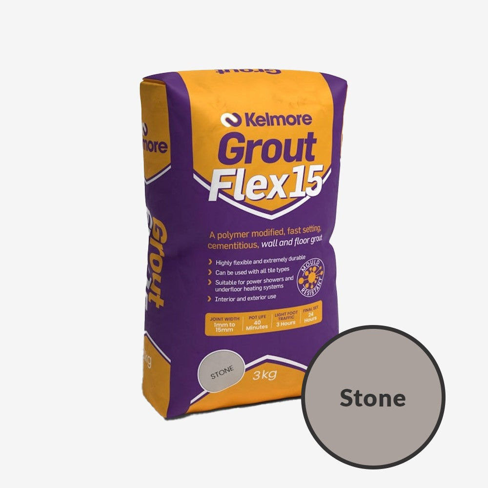 Kelmore Flex15 Wall & Floor Stone Grout