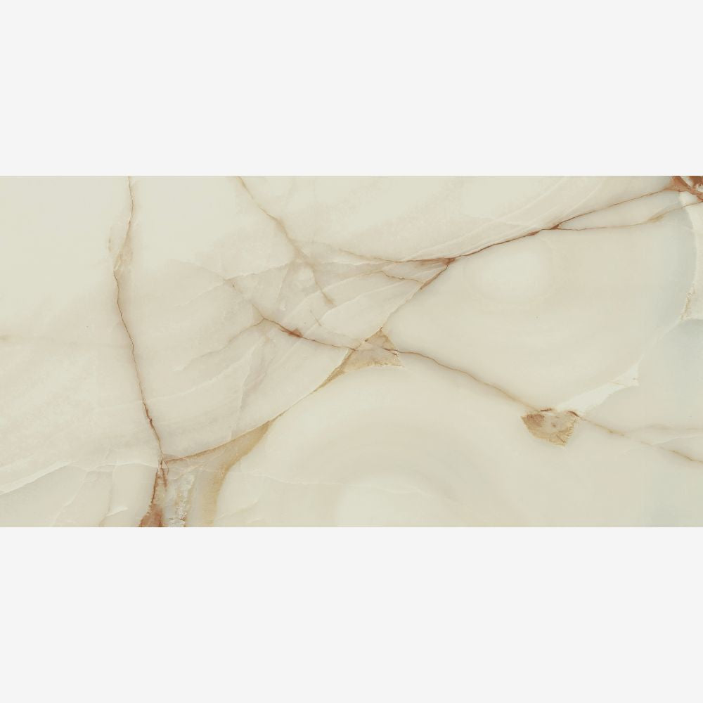 Lue Verve Onyx Blanco 60 x 120cm 10mm Tile Swatch Porcelain