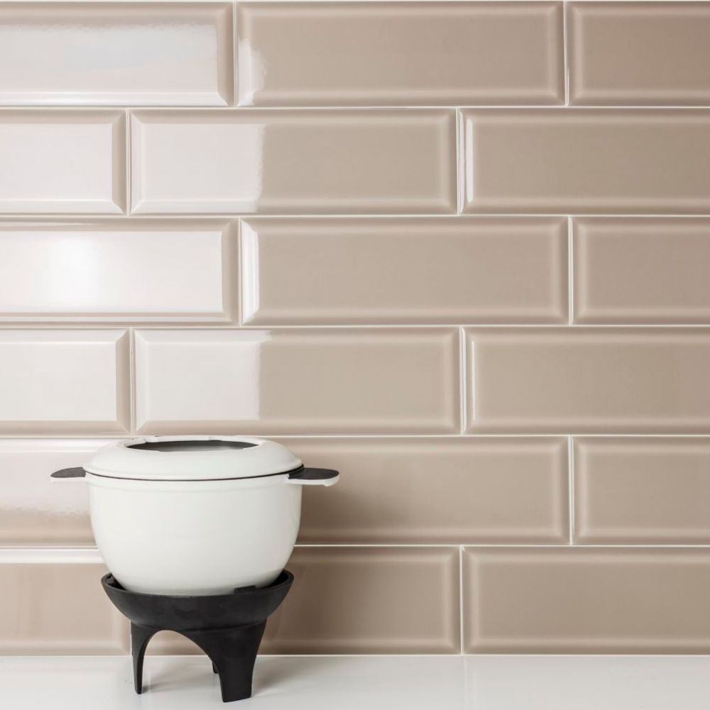 mont rue light brown 10 x 30cm subway tilewall