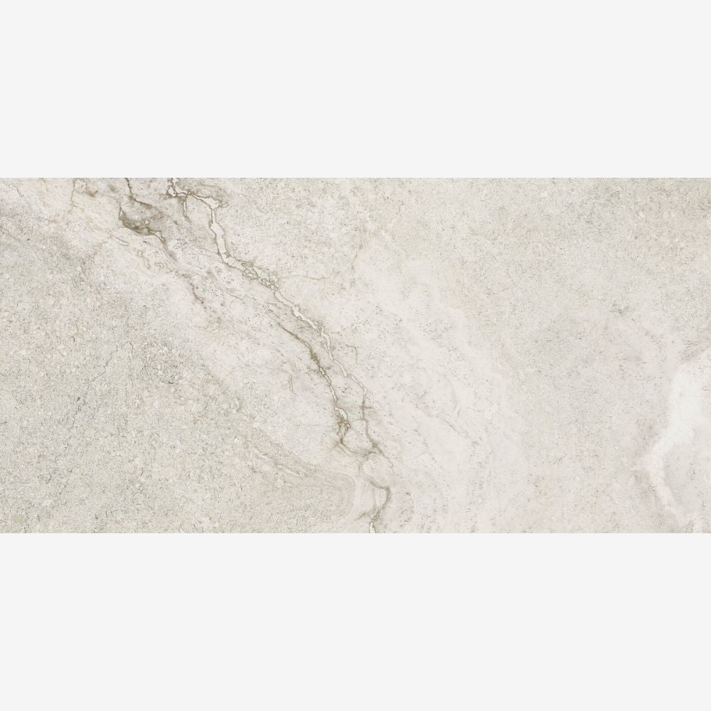 Overboard White 30 x 60cm Porcelain Tile Swatch