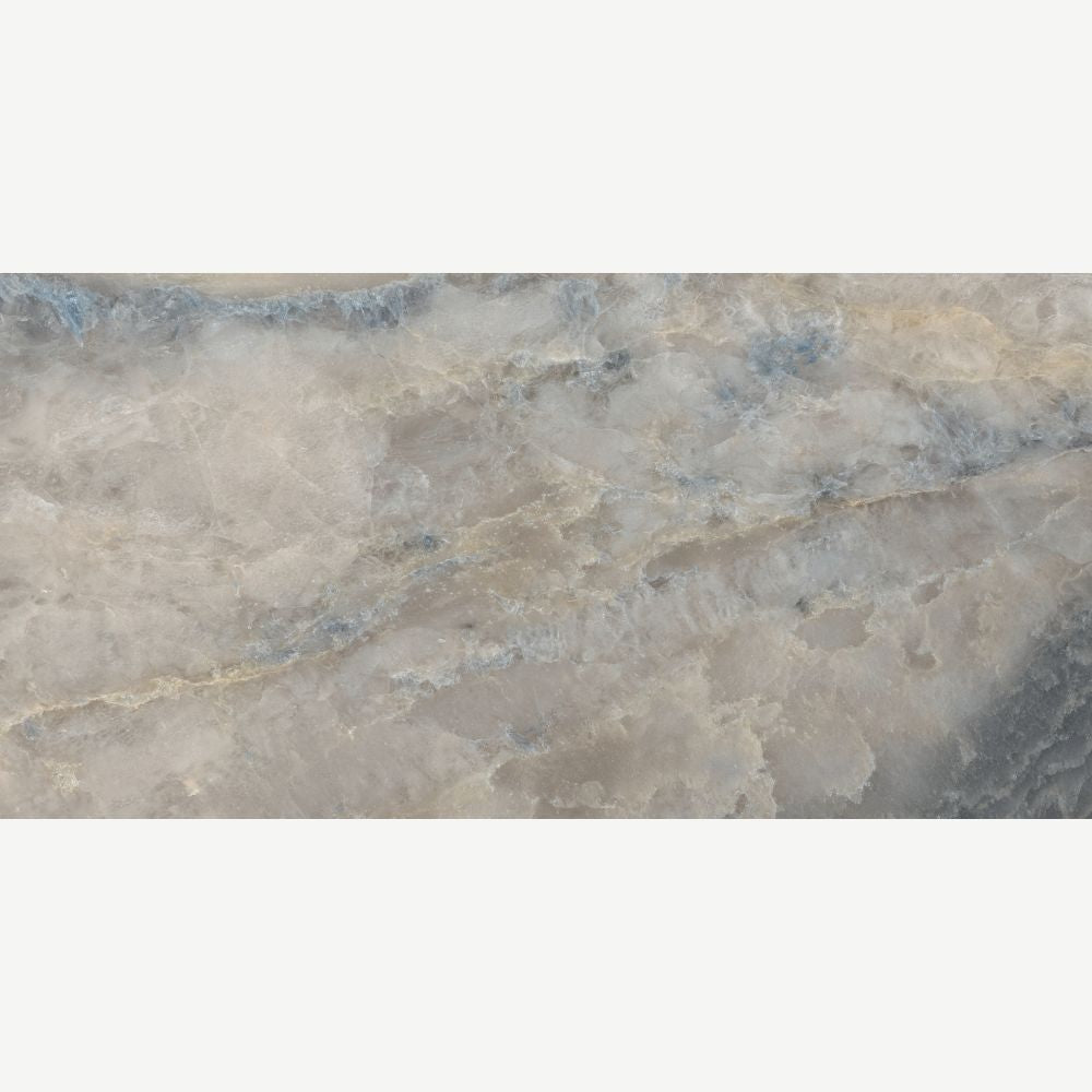 Rommano Polished Onyx Effect Porcelain TIle 60 x 120cm Swatch