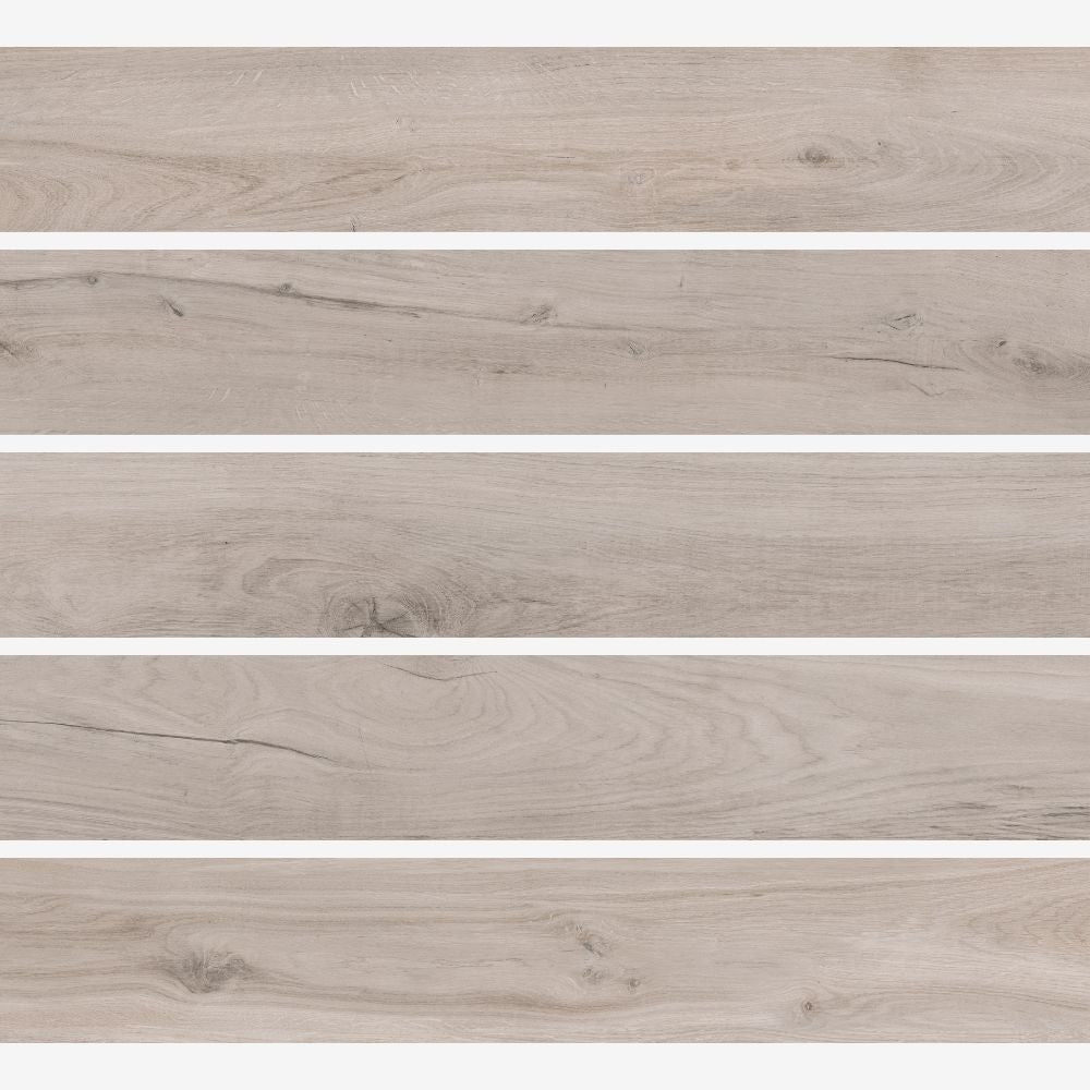 Roveria Wood Effect Porcelain Tile Desert Swatches