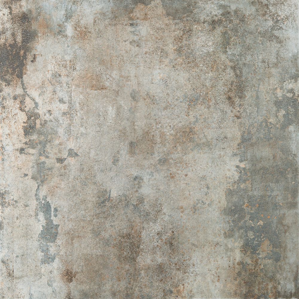 Rusticeo SIlver Stone Effect polished porcelain tile Swatch 120 x 120cm