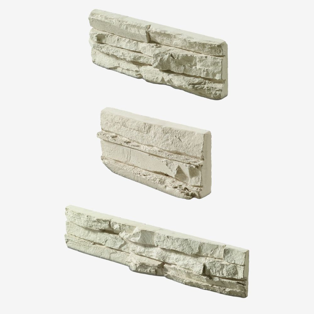 Sierra SN01 White Stone Wall Cladding Wall Pieces