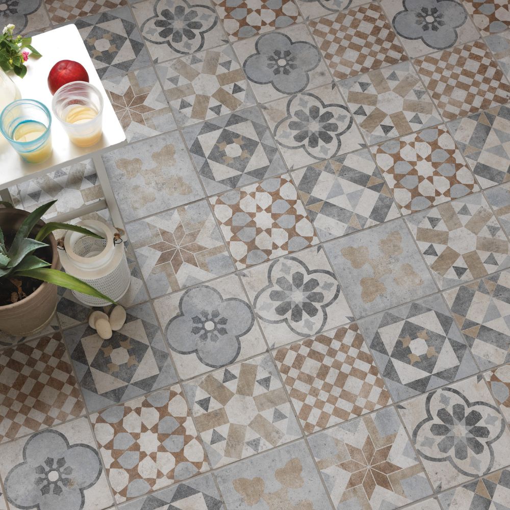 Valcue Mix 20 x 20cm Tile Flooring