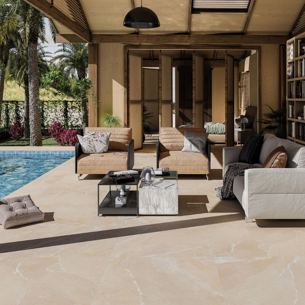 Baccoi Anti-Slip Stone Effect Outdoor 20mm Porcelain Tile - ROCCIA Outlet