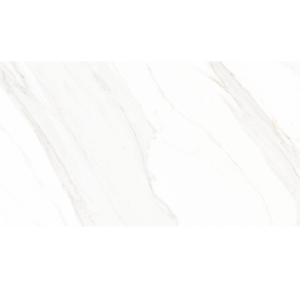 Calacata White Ceramic Marble Effect Indoor Wall Tile 30 x 60cm - ROCCIA Outlet