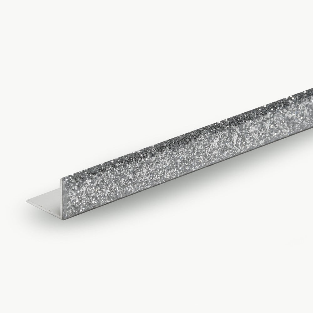 Glitter Aluminium Tiling L-Shaped Trim - ROCCIA Outlet