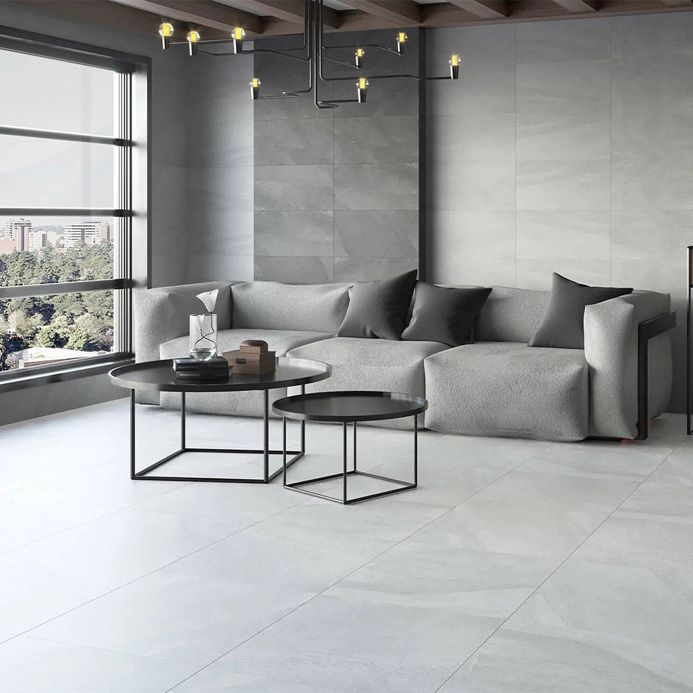 Mutaz Marengo Plain Stone Effect Tile - ROCCIA Outlet