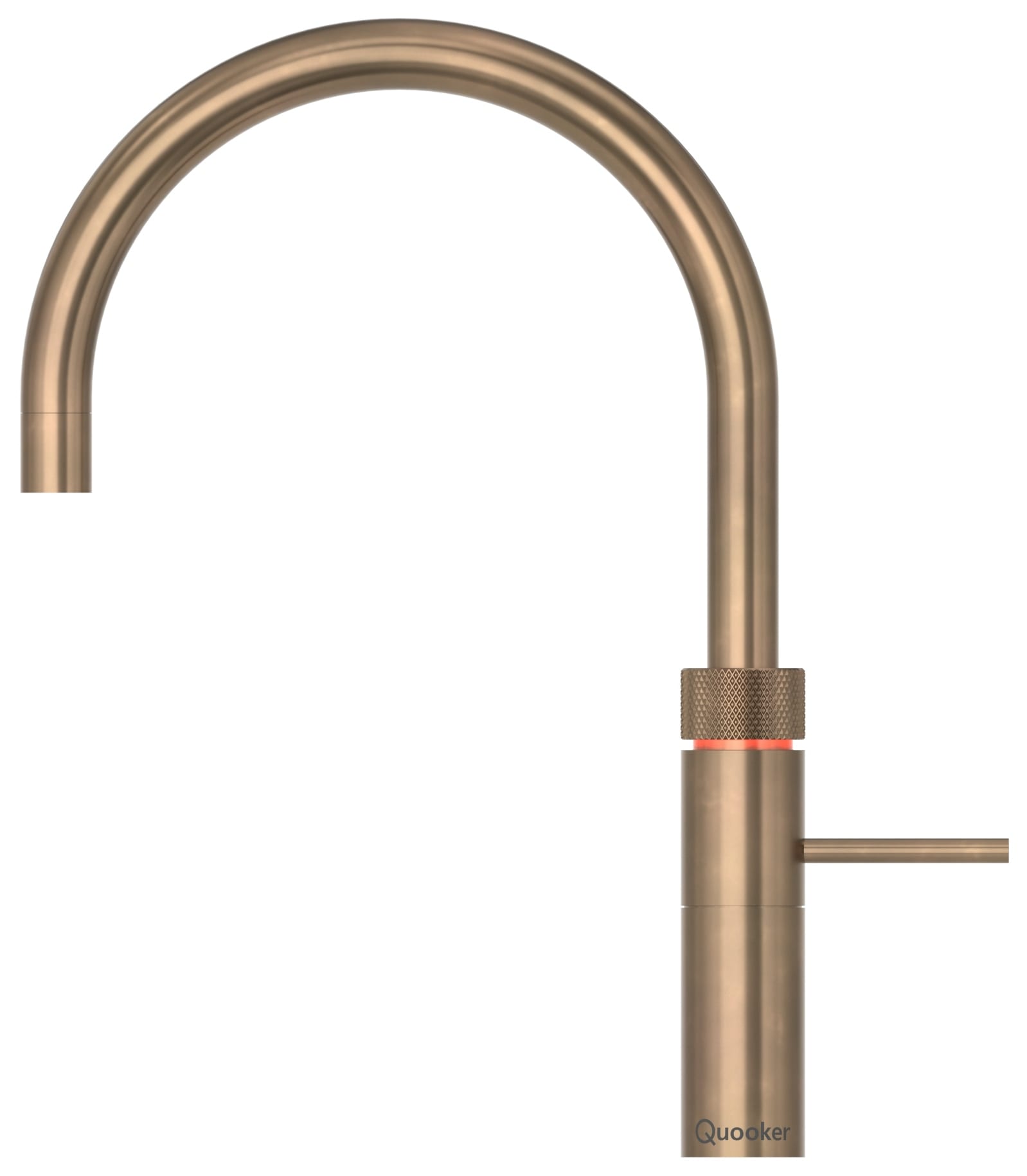 Quooker PRO3 Fusion Round Tap Patinated Brass Finish | 3FRPTN