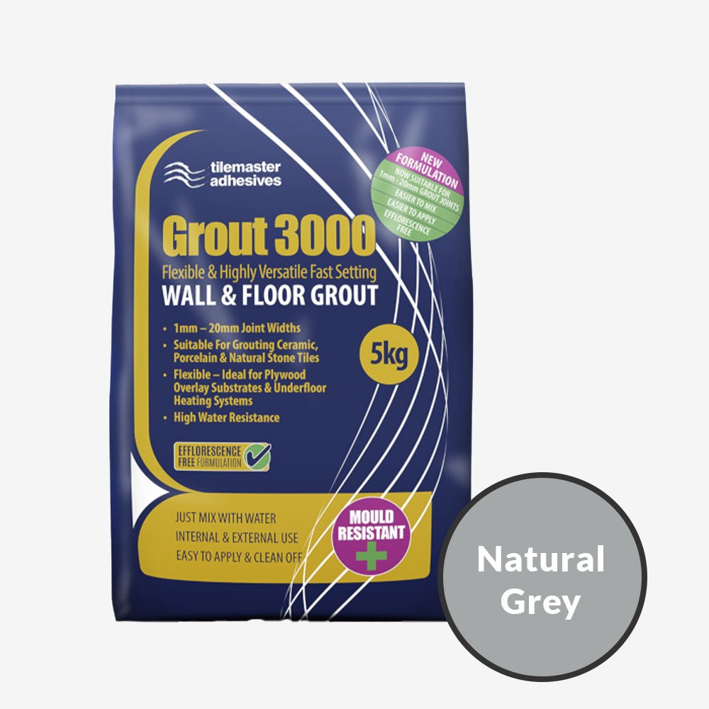 Tilemaster Grout 3000 | 5kg - ROCCIA Outlet