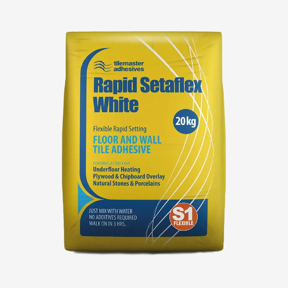 Tilemaster Rapid Setaflex Adhesive - 20kg - ROCCIA Outlet